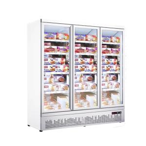 Wholesale Vertical Display Beverage Cold Drinks Cooler Refrigerator Upright Glass Door Freezer from china suppliers