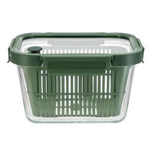 Wholesale Stackable Airtight Glass Food Container 1050ml BPA-Free from china suppliers