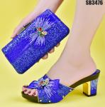 Supoo Fashion Italian ladies shoes matching bags african high heel shoes for