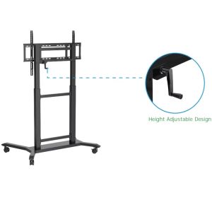 New style Electronic Floor stand Adjustable smart TV stands Mobile stand movable