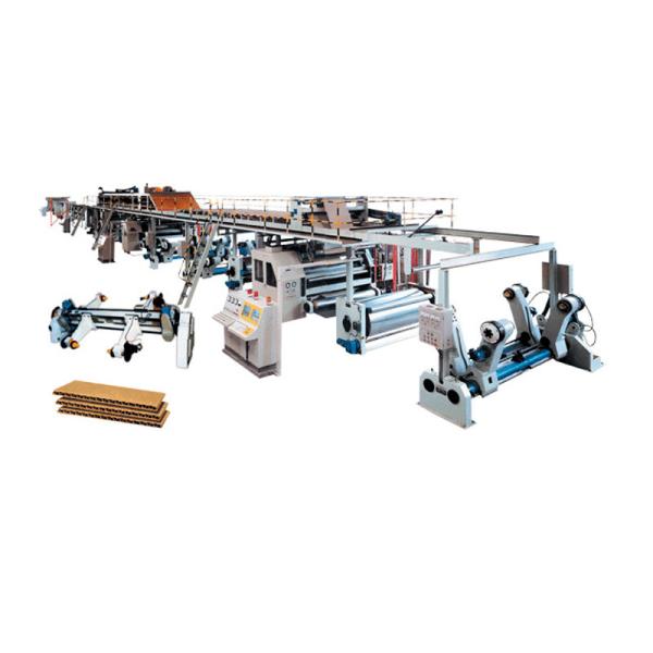 Energy Saving Corrugated Cardboard Making Machine , Carton Box Manufacturing