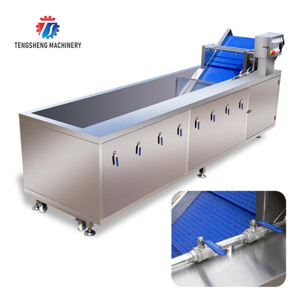 3KW Bubble Circulating Surfing Fruit And Vegetable Washing Machine Ozone