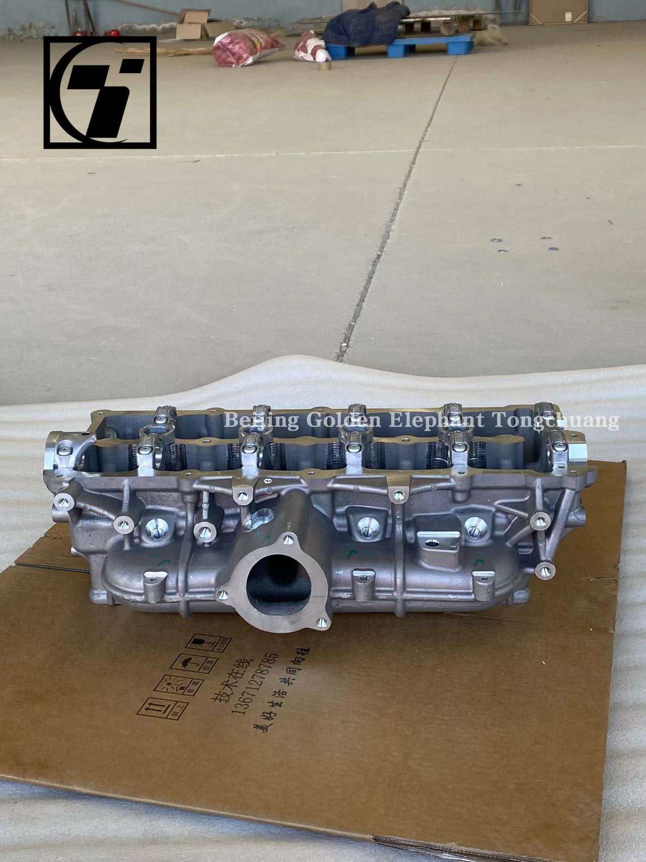 2016- Foton Original Aumark AUCAN 2.5 Engine Cylinder Head PM40004291 PM4000275 PM2910V24011102290 Used Condition