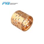 Oil Lubricated CuSn8P PCM 606530M Wrapped Bronze Bushing Thin Wall Through Oil