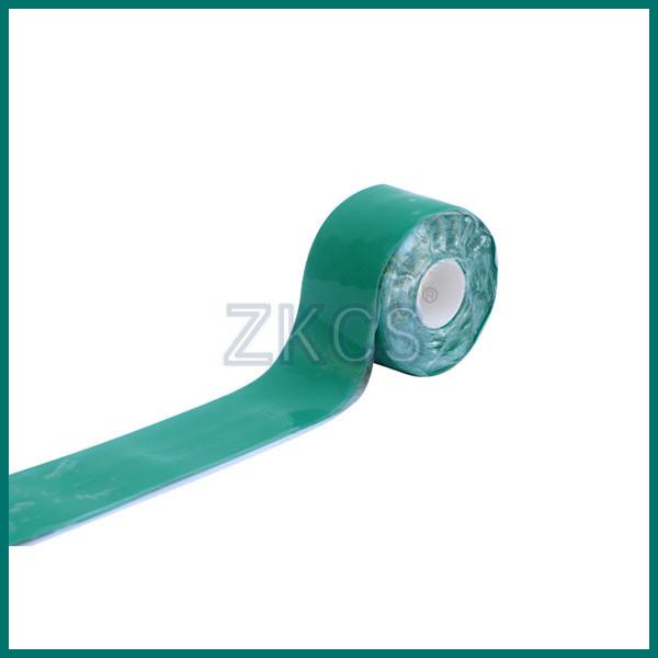 Self fusing silicone rubber electrical tape resistance to extreme low and high