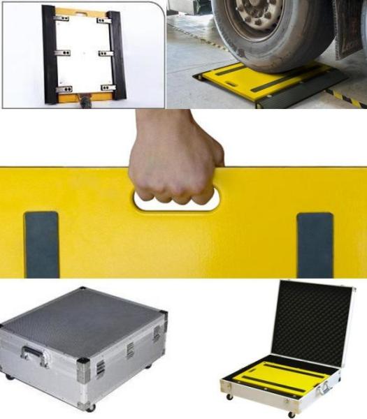 INPT-S001-B Aluminum-alloy Eavy Duty dynamic Portable Vehicle Scale IP66 15T 350