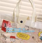 Transparent PVC Cosmetic Bag for carrying Makeup Toiletry Compact Size, luxury