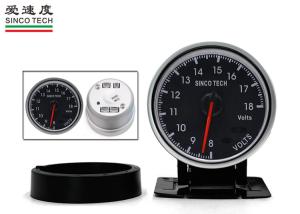 Wholesale Aluminum Car Digital Voltmeter 8 - 18 V Display With LED / Buzzer Warning from china suppliers