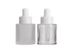5ml 10ml 20ml Amber Bottle With Dropper , Frosted Empty Dropper Bottles