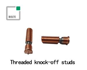 Wholesale BTH BOLTE Welding Studs for Capacitor Discharge Stud Welding Threaded Knock-Off Studs from china suppliers