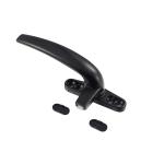7 Shape UPVC Sliding Window Handle Zinc alloy Material Powder coated