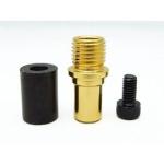 China Custom CNC Machining Guitar Parts of Black Anodized Aluminum Amplifier