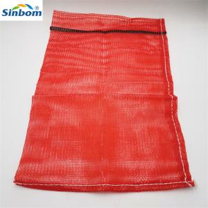 Wholesale PP Leno Mesh Bags for Potatoes Onions Garlic and Other Vegetables Swing Bottom Sewing from china suppliers