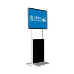 46 inch free standing sign rotate advertising equipment floor stand charging