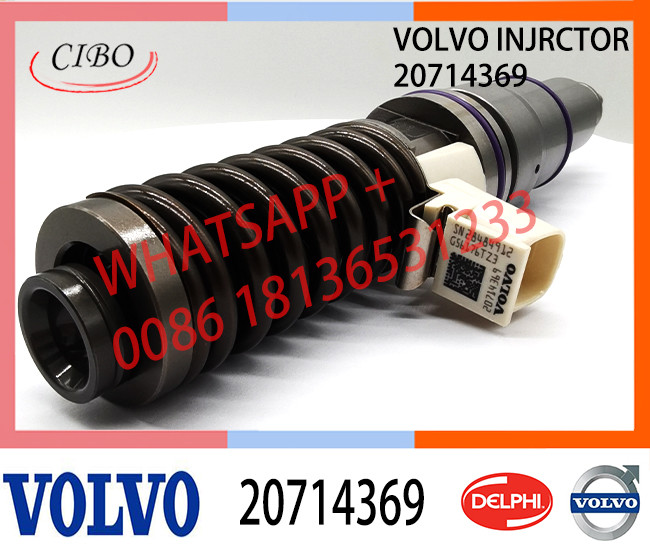 20714369 VOE20714369 BEBE4D06001 BEBE5D32001 common rail fuel injector for VOL truck