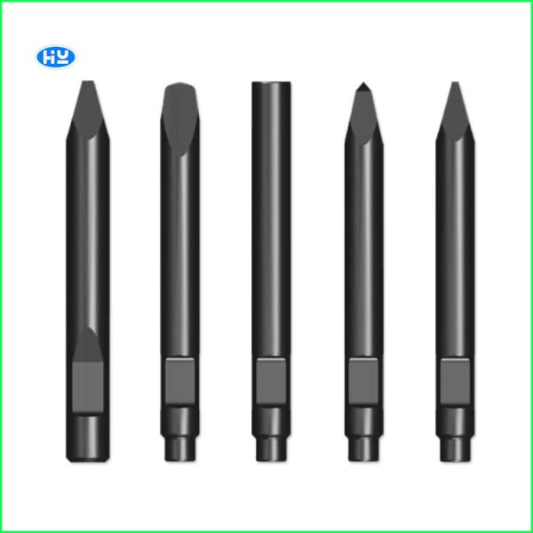 195mm Hydraulic Breaker Chisels Moil Point 42CRMO Excavator Concrete Breaker