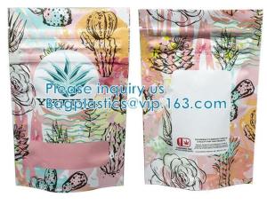 Wholesale Resealable Holographic Zip lockk Bag, slidelock Bags Smell Proof Mylar Baggies from china suppliers