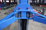 4.0T 8 bends column clear floor two post car lift