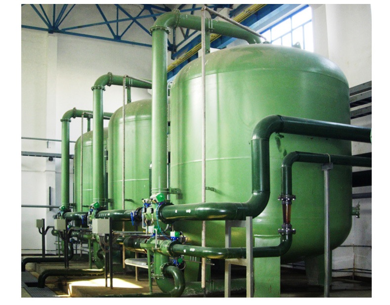 SS Quartz Sand Filter Automatic Activated Carbon Shallow Manganese Sand Multi Media