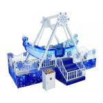 Custom Kids Arcade Machine / Amusement Park Ride Pirate Ship Children Playground