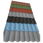 Modern Stone Coated Roof Tiles High Corrosion Resistance Aluminum Zinc Sheet