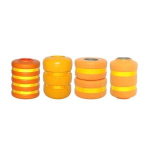 Wholesale Roadway Used Eti Rotary Barrier EVA PU Roller Cushion Crash Barrier for Highway Traffic Safety from china suppliers