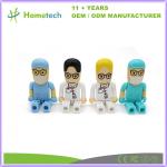 Doctor Shape Plastic USB Flash Drive Memory Stick 8GB 16GB 32GB 3D USB 3.0 Flash