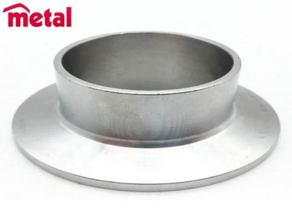 1-1/2" Sch10s Sanitary Butt Weld Fittings Stainless Steel 304 Short Stub For Lap