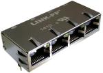 1761889-8 MAG45 Modular Jack 1X4 Low Profile Gigabit Shielded / Leds 6-1761889-8