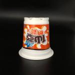 350ml Custom printed plastic ice cream yogurt cup