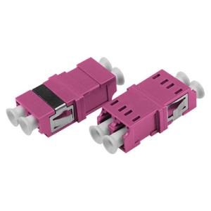 Wholesale LC OM4 DX Welding Symmetry-type Adapter Without Flange from china suppliers