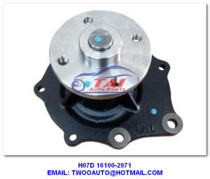 Wholesale H07d 16100-2971car Power Steering Pump , Hino H07d Diesel Engine Parts Water Pump from china suppliers