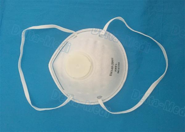 FFP1 Disposable Earloop Face Mask , Breathing Disposable Respirator Mask With