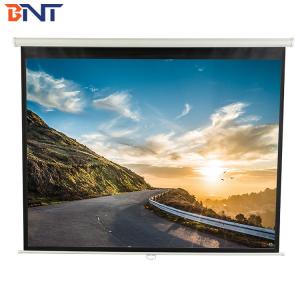 Wholesale High Gain Electric Projector Screen , 84 Inch Remote Control Projector Screen from china suppliers