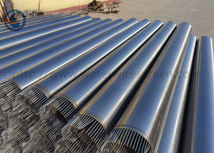 Vee Shaped Ss 304 Wire Wrapped Screen Water Well Sand Control Tube