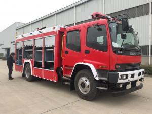 Wholesale ISUZU 6 Ton Foam Fire Fighting Truck With 300kg Foam Tank Capacity from china suppliers