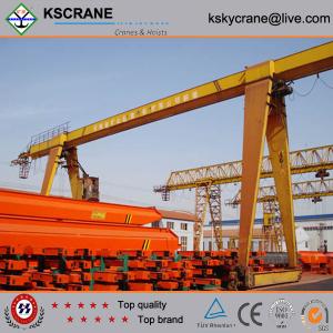 Wholesale High Performance Rail Mounted Single Girder Portal Crane With Limit Switch from china suppliers