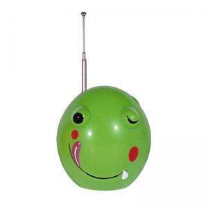 Wholesale Frog Prince Cute FM Radio Built In Speaker Enjoy Music With lasting antenna from china suppliers