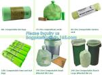 Eco Friendly Corn Starch Compostable Plastic Bag For Shopping, biodegradable