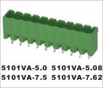 5001 PA66 Brase Plug Terminal Block Connector IP65