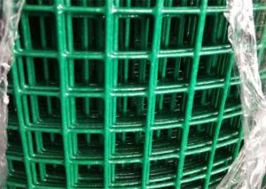 Wholesale 1/2&quot; X 1/2&quot; Pvc Coated Welded Wire Mesh Square Hole 48&quot; X 100&quot; Green For Cages from china suppliers