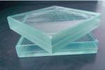 Anti Slip Frost Acid Etch Tempered Glass for Floor Decoration Purpose Customized