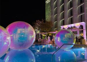 Wholesale Dazzle Color Reflective PVC Inflatable Mirror Ball For Decoration from china suppliers