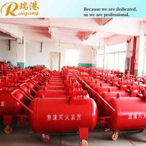 Wholesale Q235B Carbon Steel Mobile Foam Trolley Unit 8L/S Mixture Flow For Firefighting from china suppliers