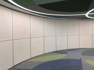 Wholesale Modern Folding Room Dividers Sliding Door Folding Acoustic Panel Operable Wall Room Divider Screen from china suppliers