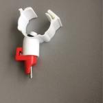 Chicken birds lubing nipple drinker for quail poultry farm water system China