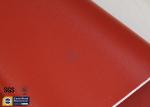 Welding Fiberglass Fire Blanket Sparks Protection Red Silicone Coating 0.8MM