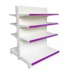 Supermarket shelves display rack shop shelves for hair and beauty products