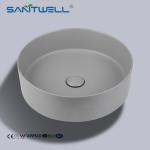 China Suppliers Modern round Art Wash Basin Above Counter Basin Ceramic Basin
