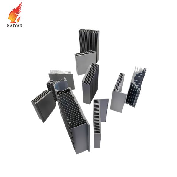 Anodized Finish Extruded Aluminum Heat Sink For Industrial Electronic Devices